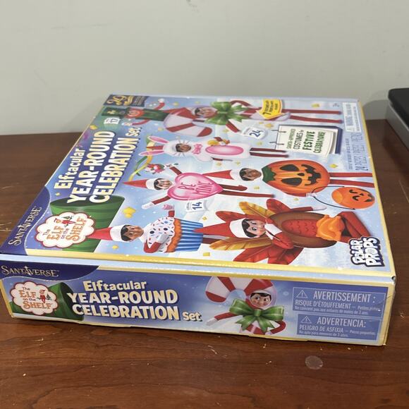 Elf on the Shelf Polar Props Elftacular Year-Round Celebration Set - NEW 2025 - Picture 6 of 6